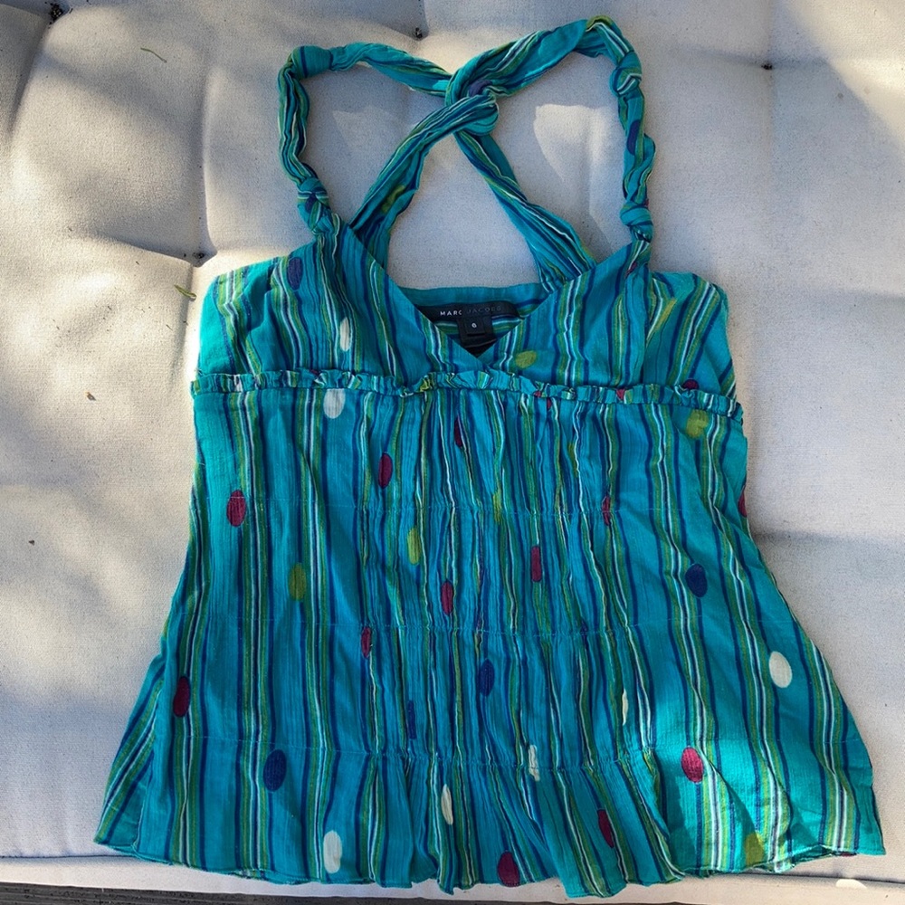 MARC JACOBS vintage twisted back tank top